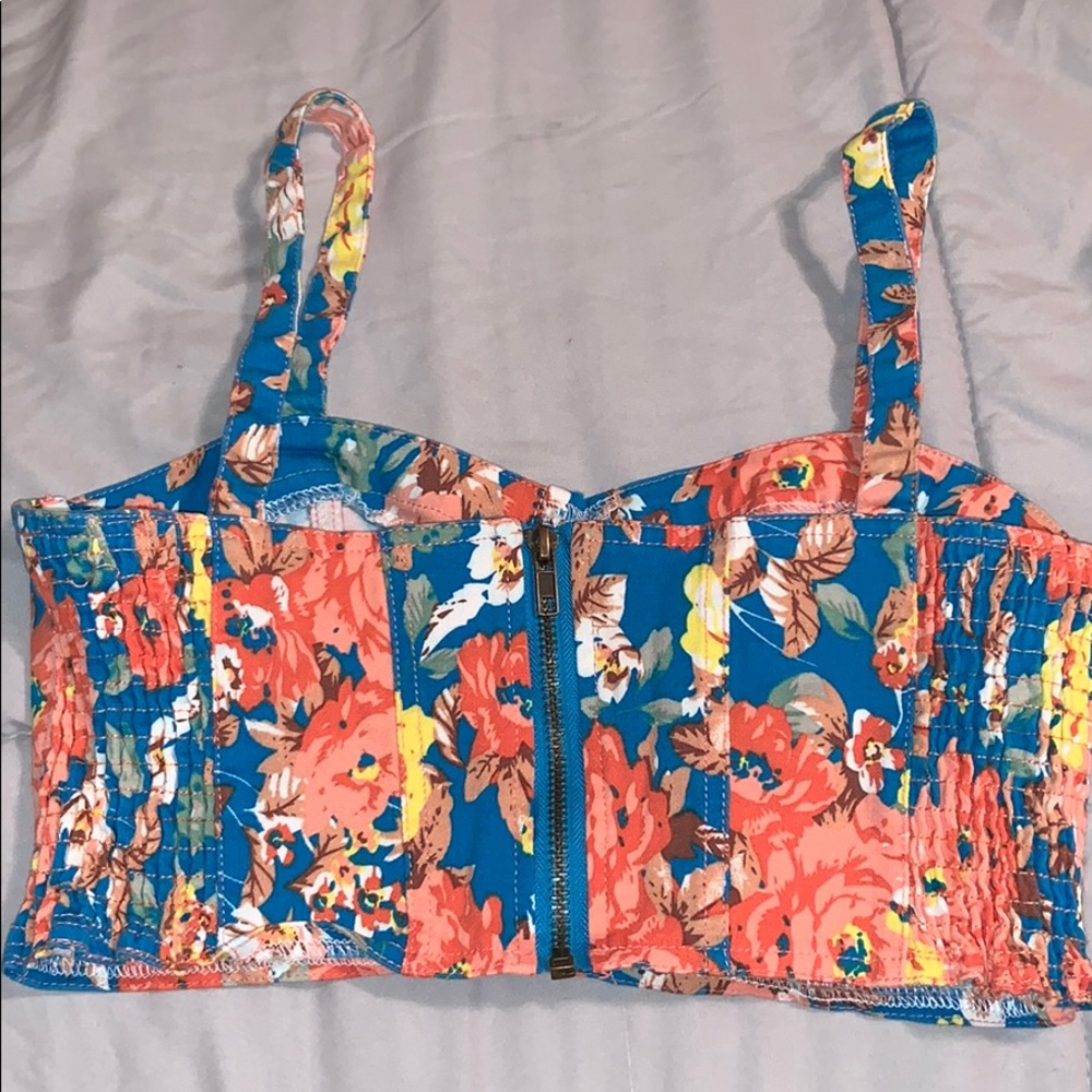 Floral bustier π» - Picture 2 of 4